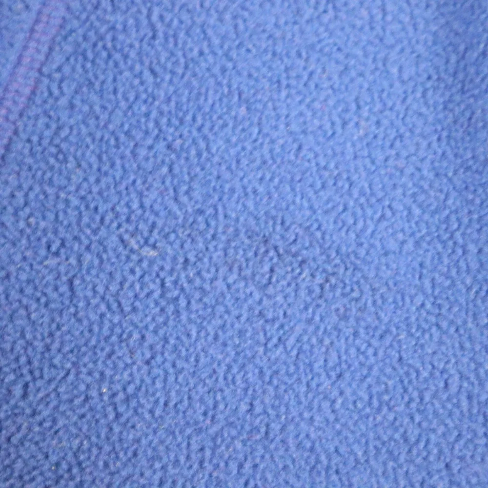 Vintage Polo Ralph Lauren Full Zip Fleece Hoodie Blue‎ Size Large 26x26.5